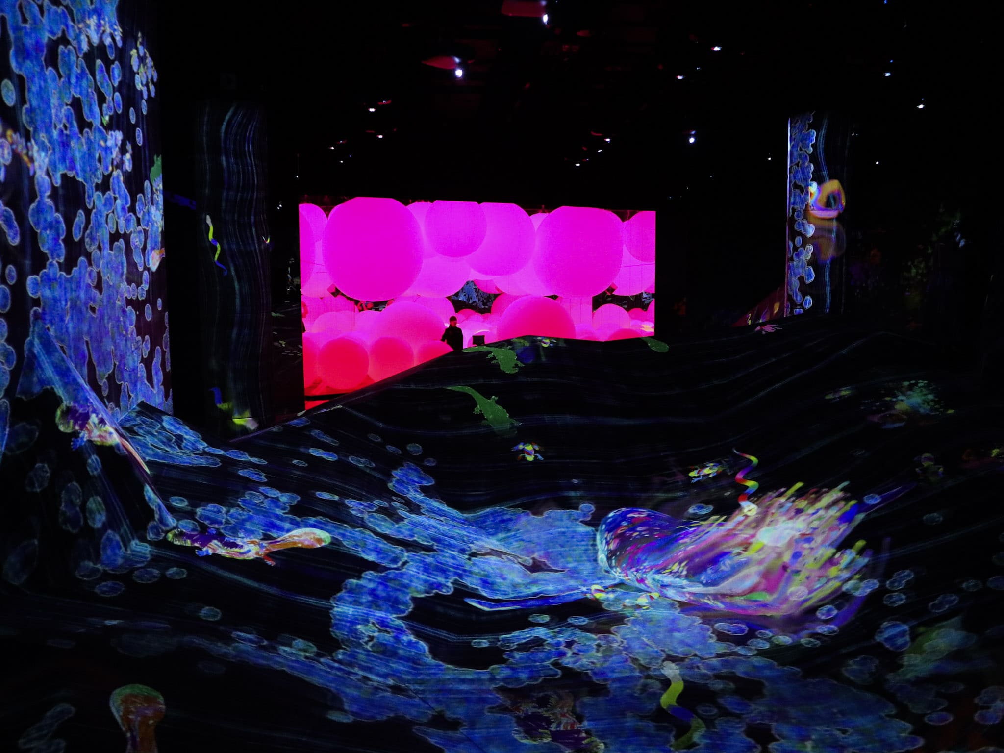 鼓動山谷中的塗鴉自然