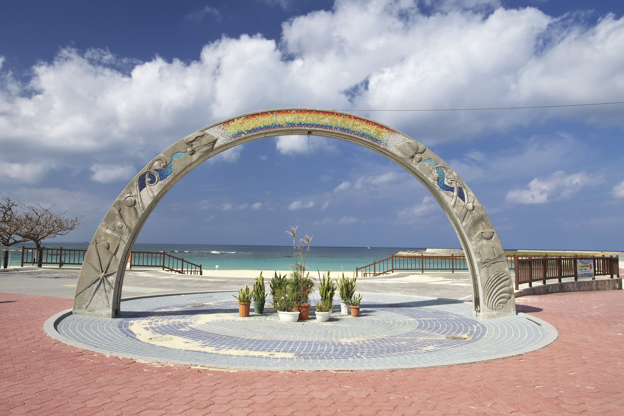中部宜野灣市最具代表性的Tropical Beach