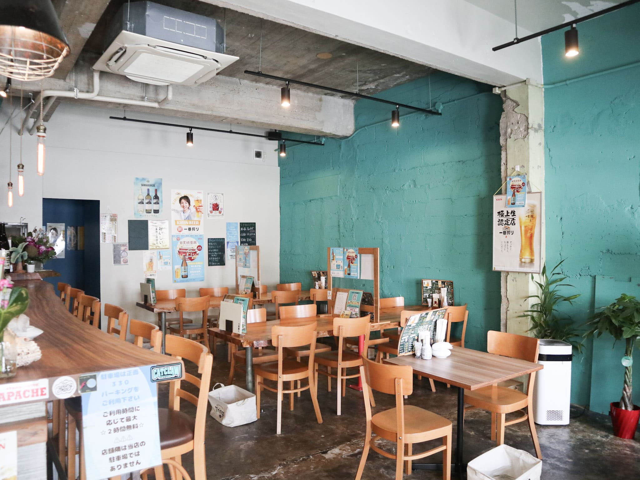 おつまみ dining Laria內部空間，就算是海外遊客也可以輕鬆踏入