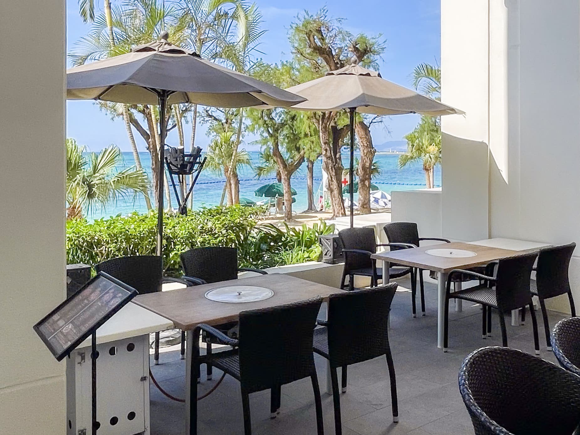 1F 「Tiger Beach Café」 座位區