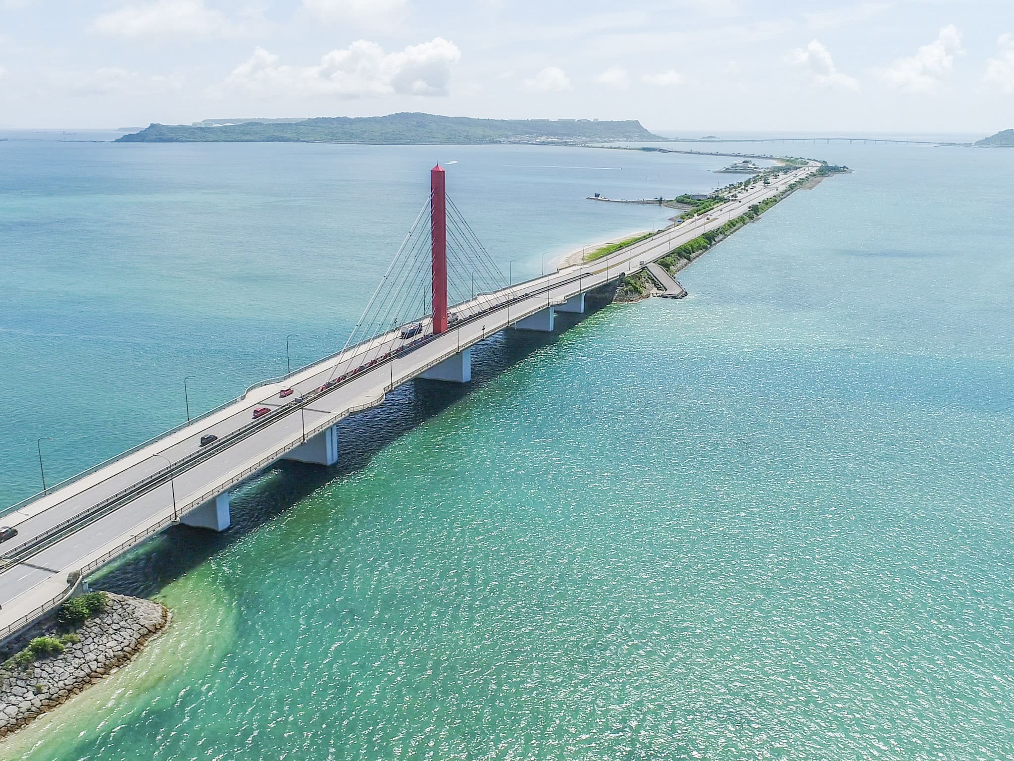 全長約5公里的海中道路