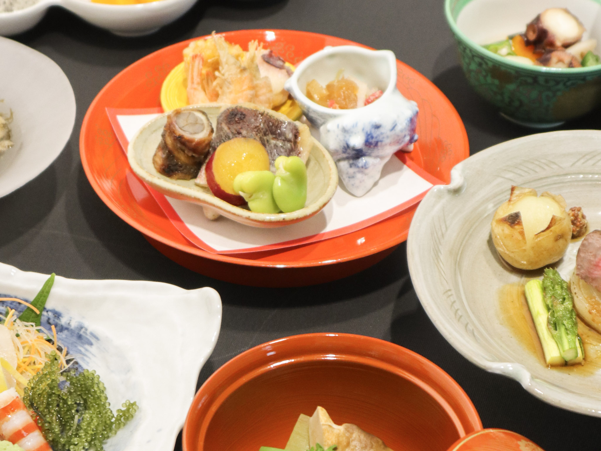 融合琉球風味的「和琉會席」