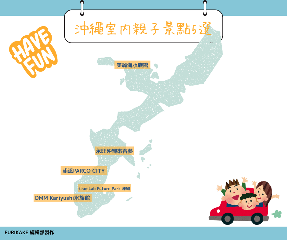 室內沖繩親子景點5選