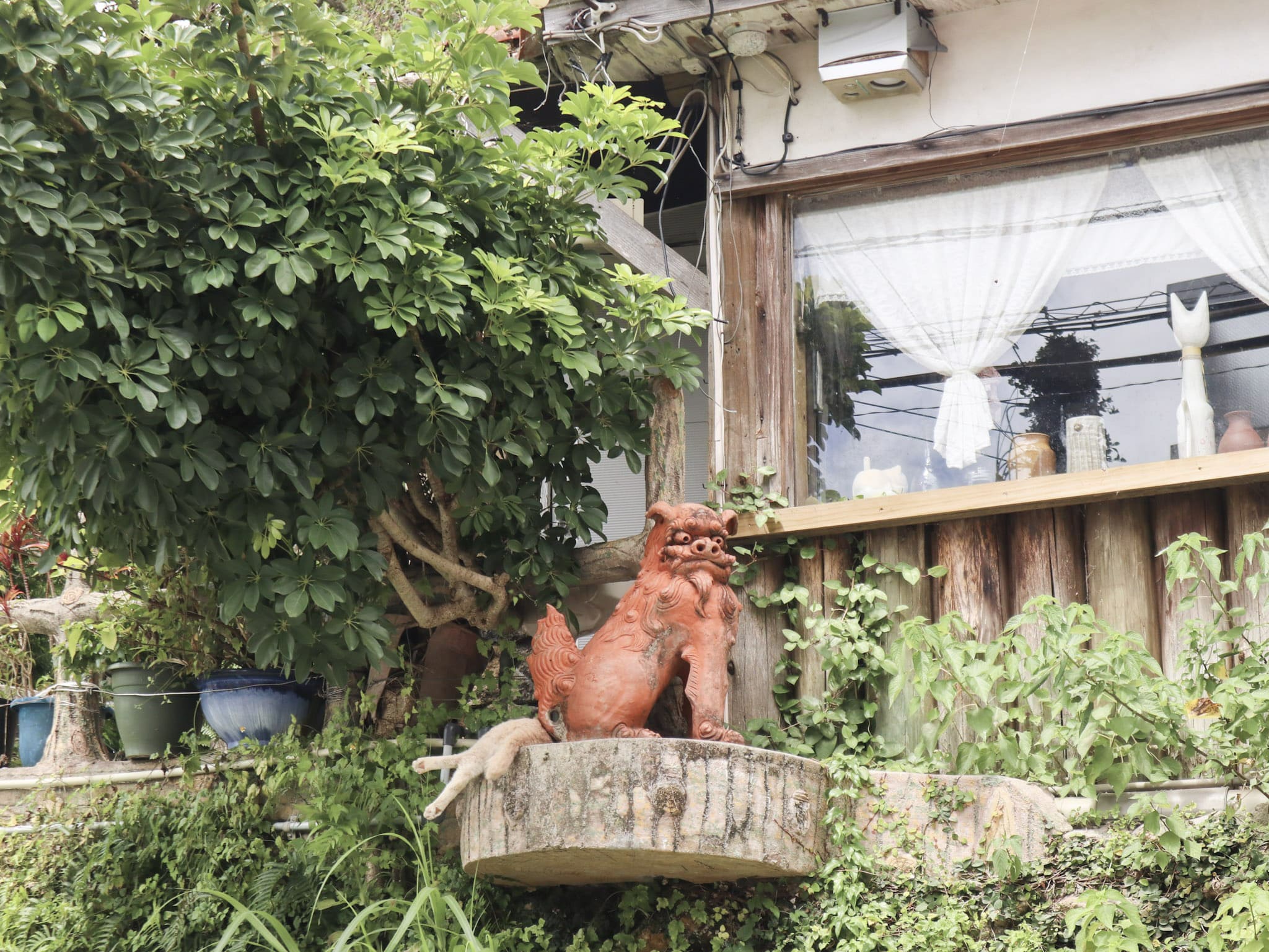 坐姿型風獅爺,帶來福氣和安定