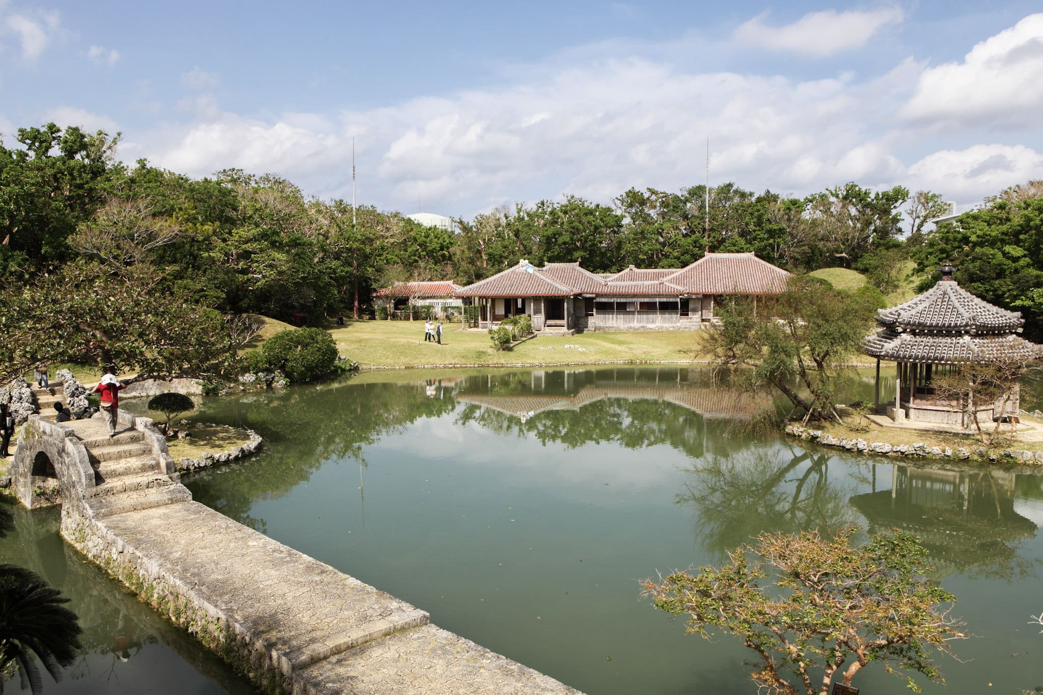 識名園於2000年被登錄為世界文化遺產