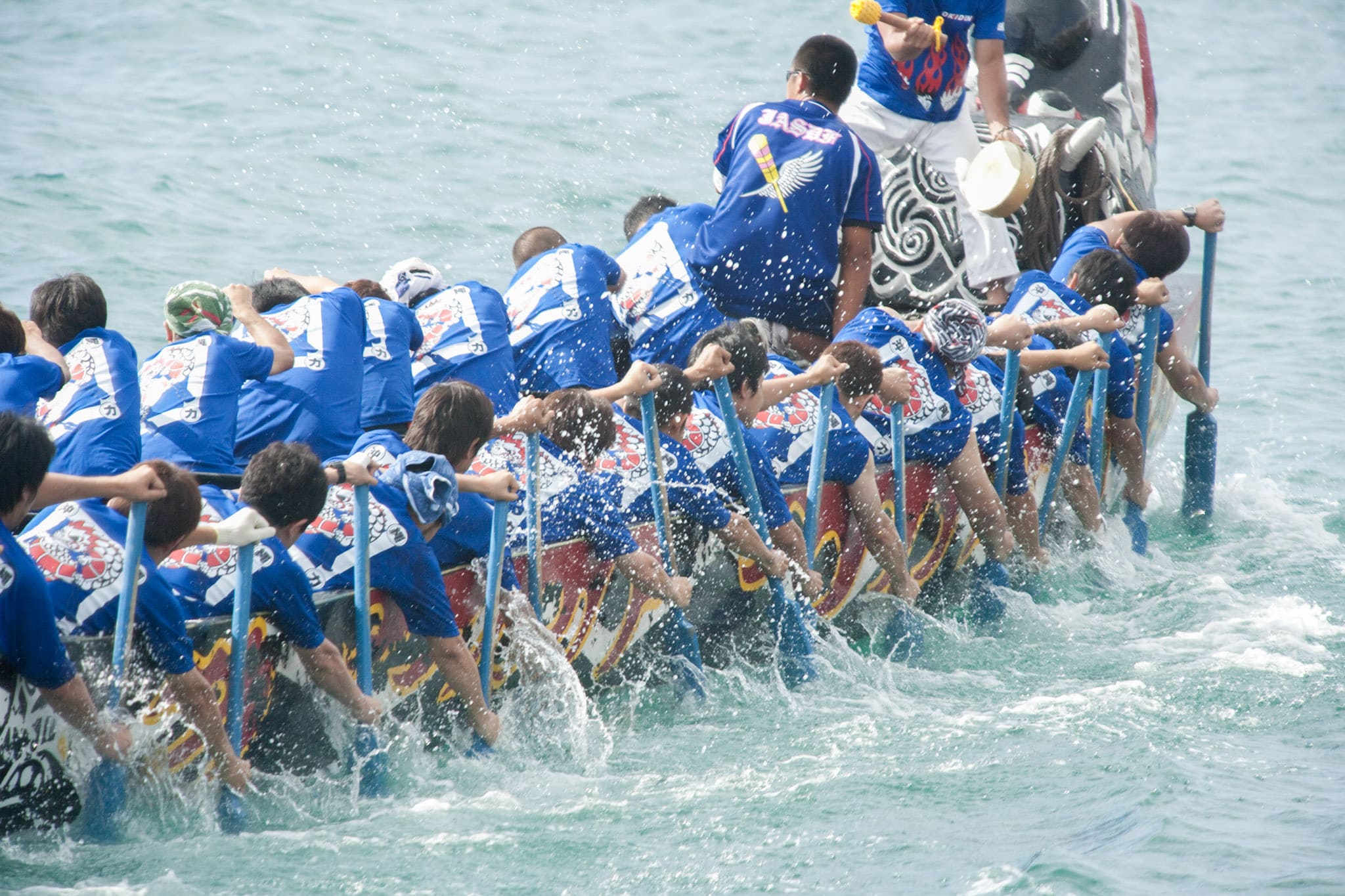 那霸龍舟祭,為漁民祈求海上平安與豐收