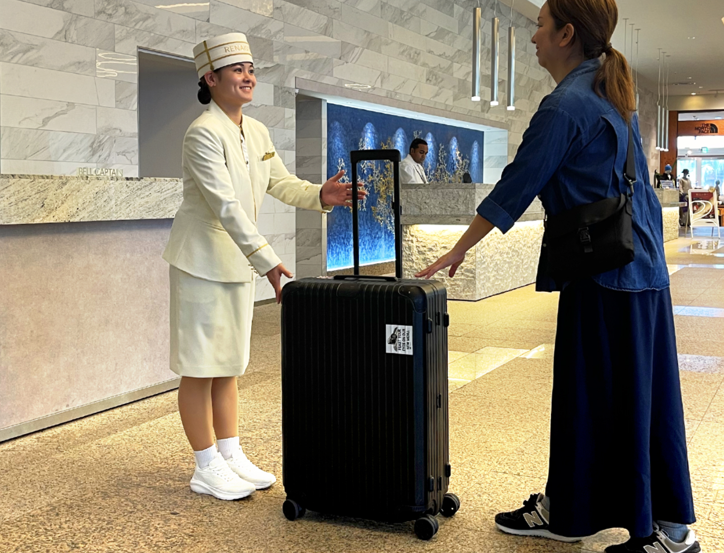 交付行李示意圖